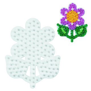 Hama strijkkralenbordje - bloem
