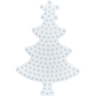 Hama strijkkralenbordje - kerstboom