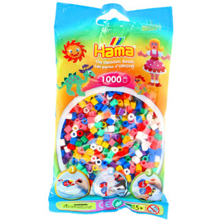 Hama strijkkralenmix primair, 1000st.