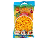 Hama strijkkralen 1000 stuks geel