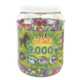 Hama strijkkralen ton met 9000 stuks pastel