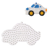 Hama strijkkralenbordje - auto