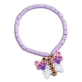 Hama strijkkralenset sieraden maken roze , 2400st.
