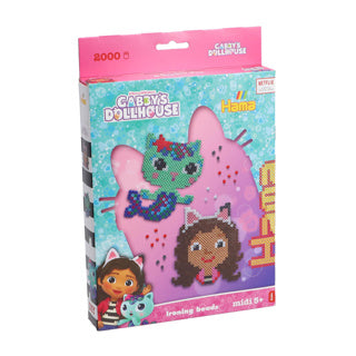 Hama strijkkralen 2000 stuks gabby's dollhouse