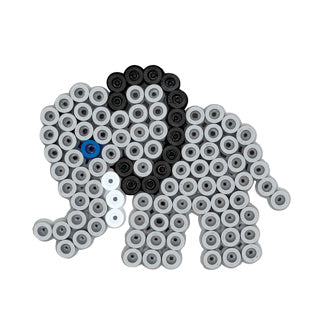 Hama strijkkralenset maxi - wilde dieren, 600st.