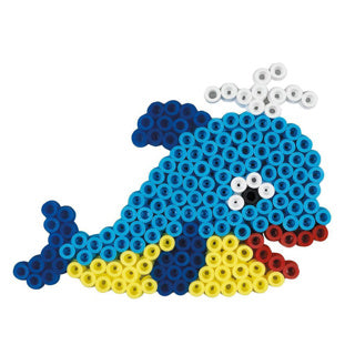 Hama maxi strijkkralen blister pack dolfijn 250 stuks