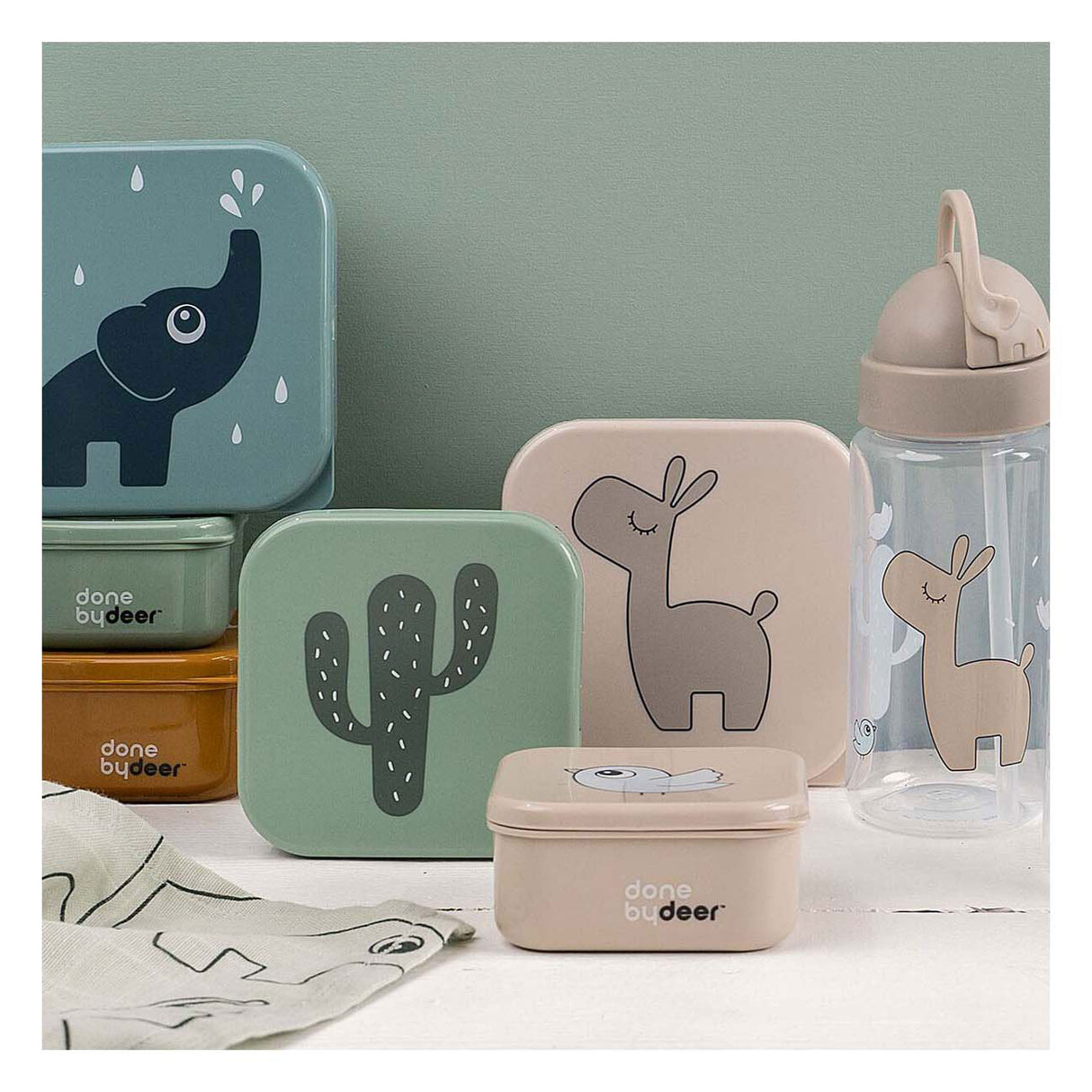 Done by deer rietjesbeker lalee beige, 350ml