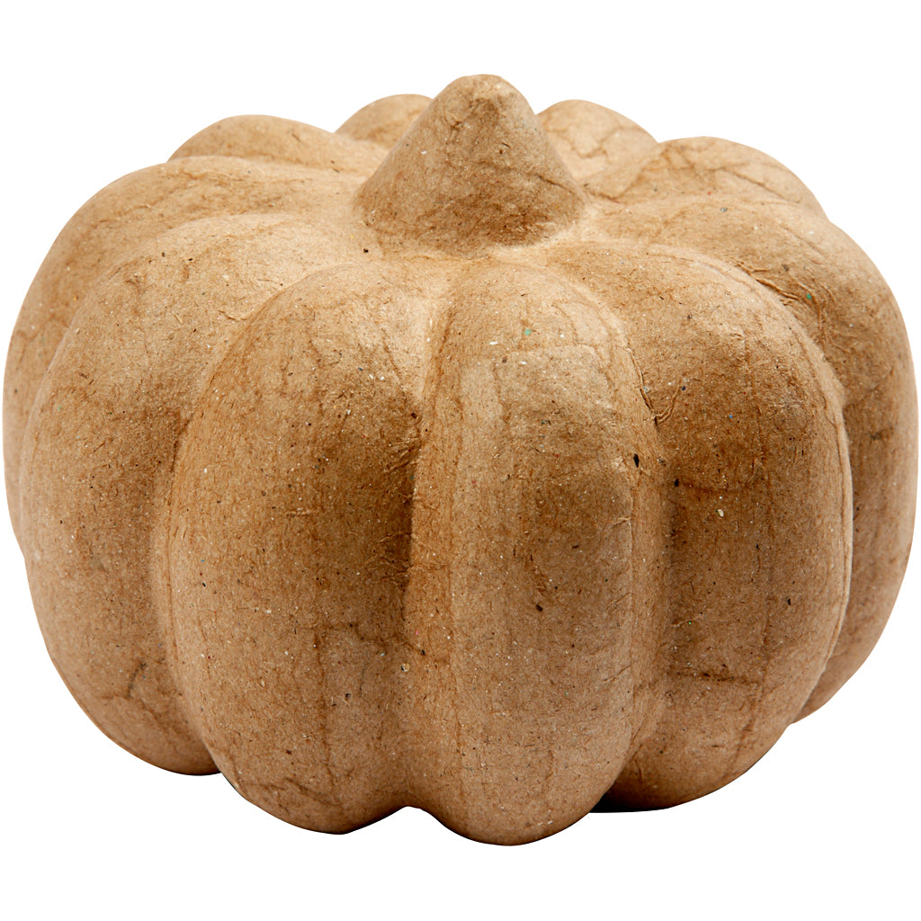 Creativ company pompoen, h: 9 cm, d 13 cm, 1 stuk
