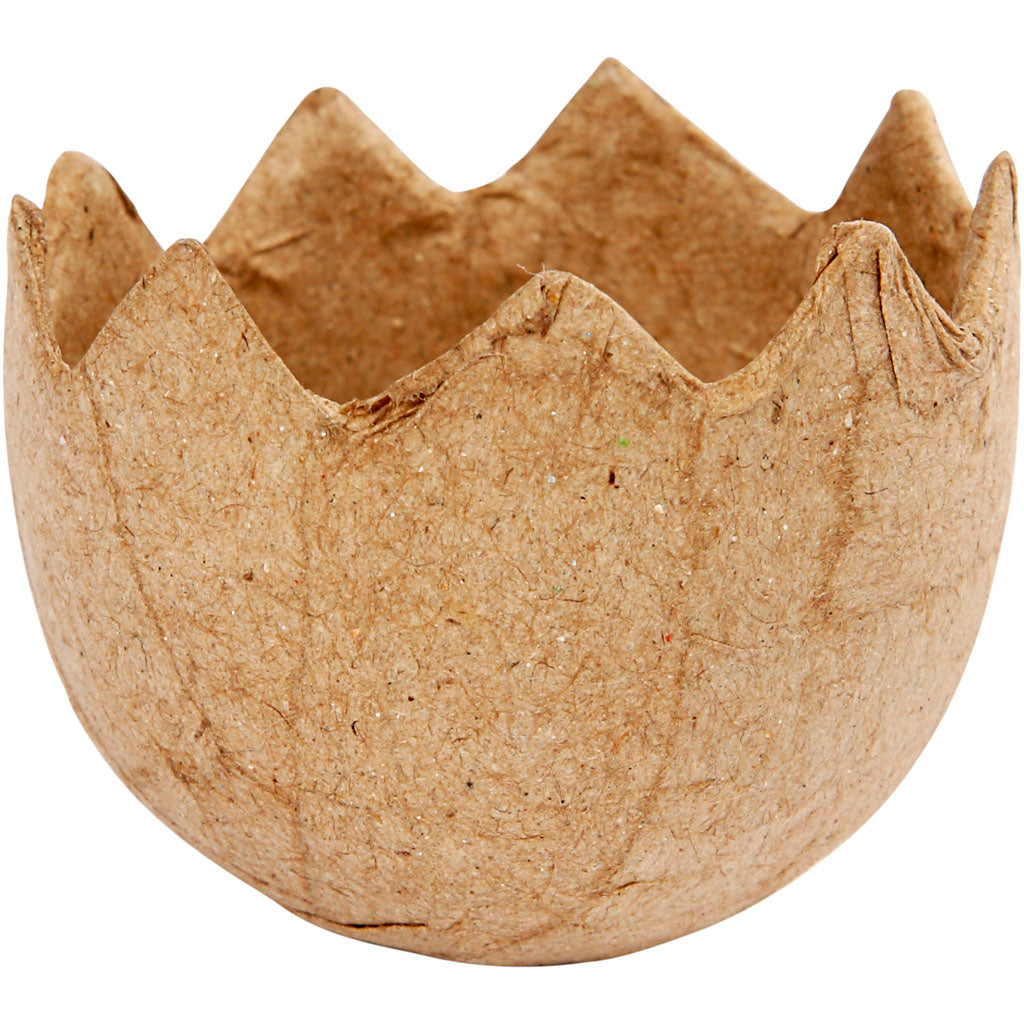 Creativ company eierschaal, h: 4 cm, d 5 cm, 1 stuk