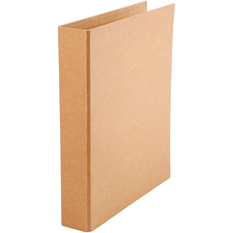 Creativ company ringbandmap, b: 50 mm, afm 28x31,5 cm, 2 ringen, naturel, 1 stuk