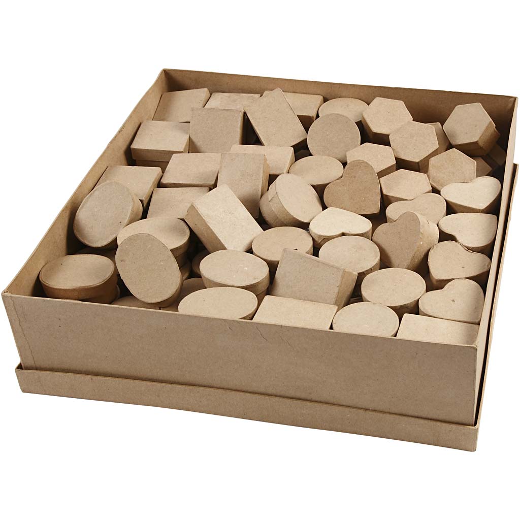 Creativ company mini dozen, h: 3 cm, d 4-6 cm, 144 stuk 1 doos