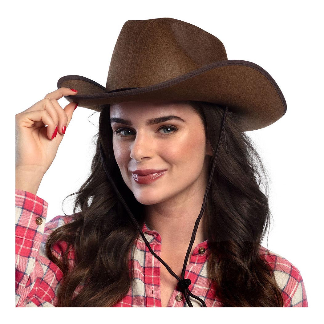 Boland cowboyhoed bruin