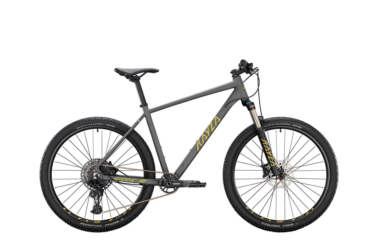 Kayza mtb hardtail spodic 10 mod. 22 bike spo.10 27,5 46 hardtail 12sp grey gold