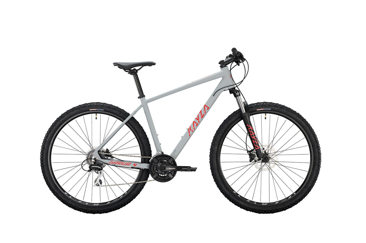 Kayza mtb hardtail garua 4 mod. 22 bike garua 4 29 56 hardtail 24sp grey red