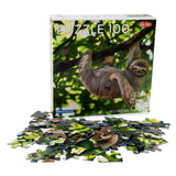 Tactic legpuzzel sloth hanging on tree, 100st.