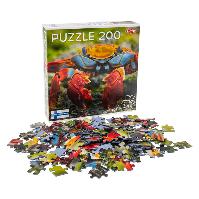 Tactic legpuzzel colourful crab, 200st.