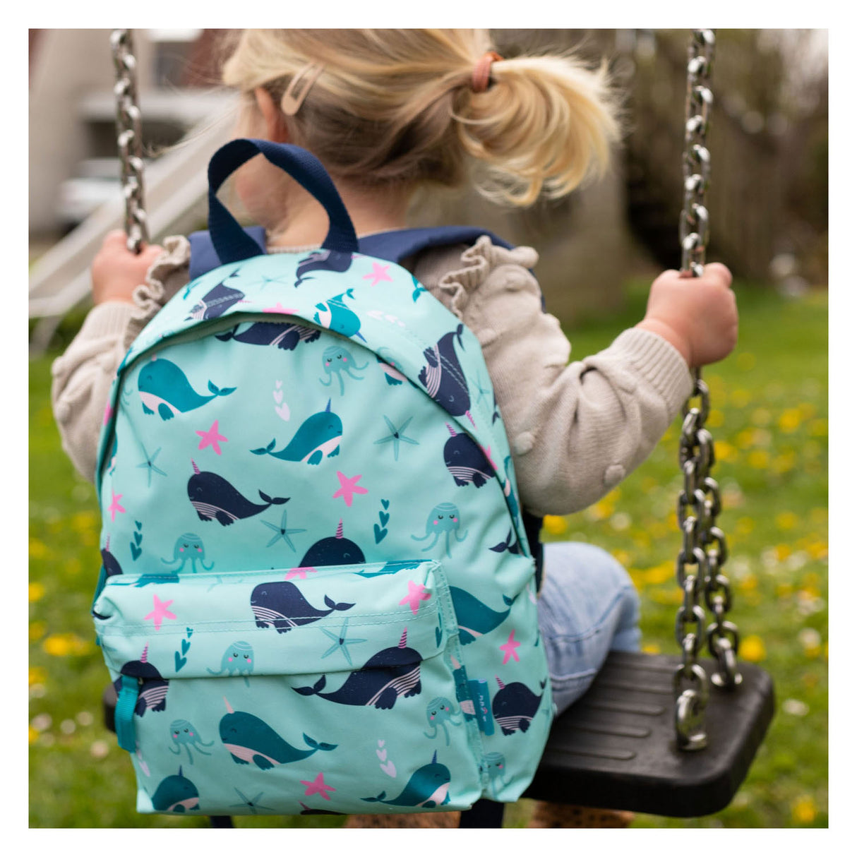 Vadobag rugzak pret think happy thoughts walvis
