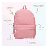 Milky kiss rugzak sweet bliss roze