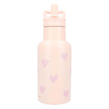 Kidzroom drinkfles sweet sips hartjes, 350ml