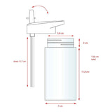 Vadobag woezel pip drink up drinkfles, 450ml