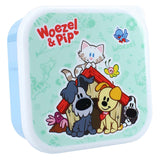 Vadobag woezel en pip snackbox 3 in 1 fresh bites