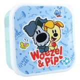 Vadobag woezel en pip snackbox 3 in 1 fresh bites