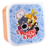 Vadobag woezel en pip snackbox 3 in 1 fresh bites