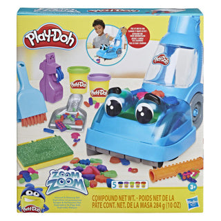 Play-Doh Zoom Zoom Stofzuiger en Opruim Set