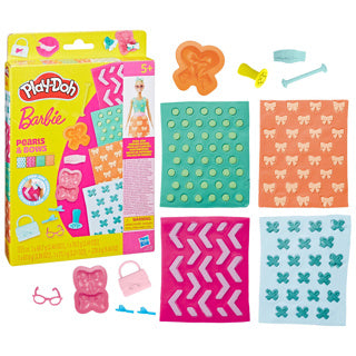 Play-doh barbie pearl and bows