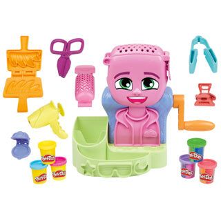 Play-doh hair stylin salon