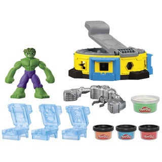 Play-doh hulk smash and squish