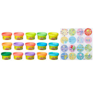 Hasbro play-doh party bag met 15 play-doh potjes