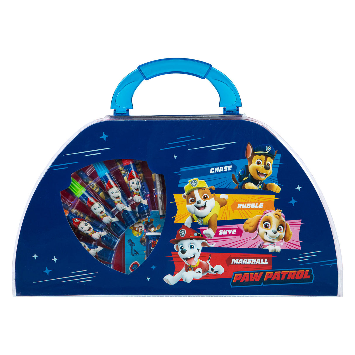 Undercover paw patrol kleurkoffer, 51dlg.