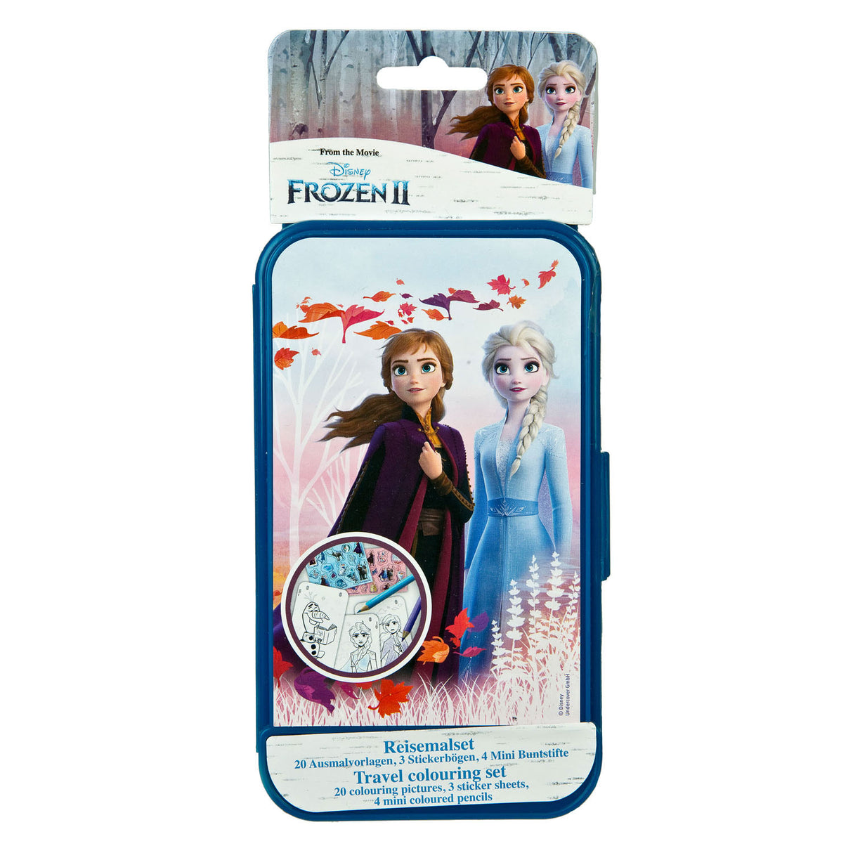 Undercover reis kleurset, disney frozen, 27dlg.