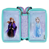 Undercover 3-vaks gevulde etui disney frozen