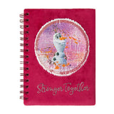 Undercover notitieboek a5 disney frozen met pailletten