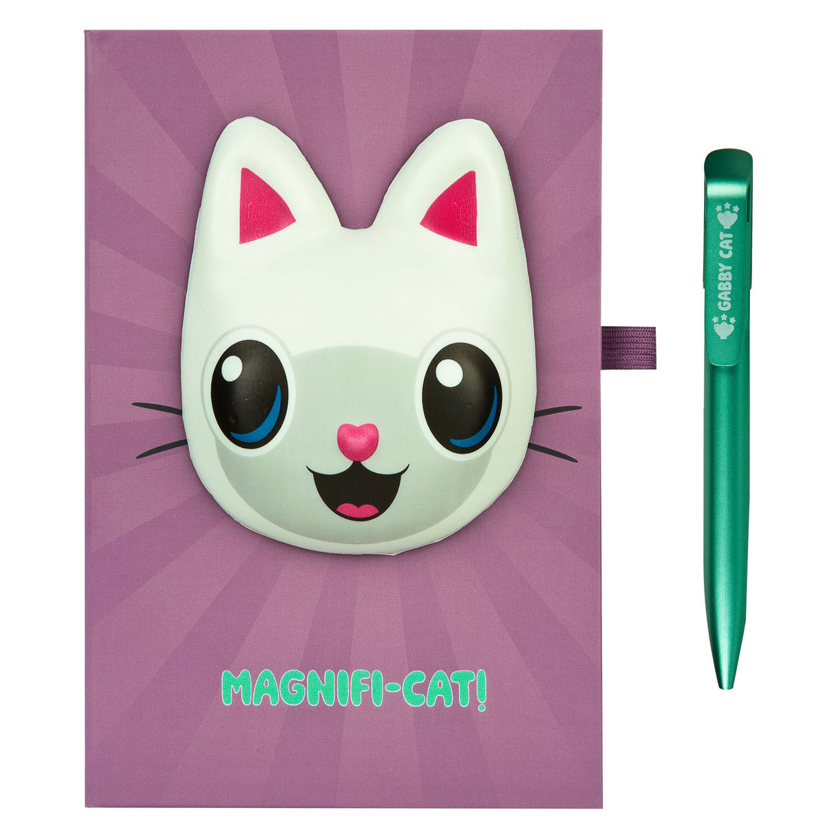 Undercover squishy notitieboek gabby's poppenhuis met pen