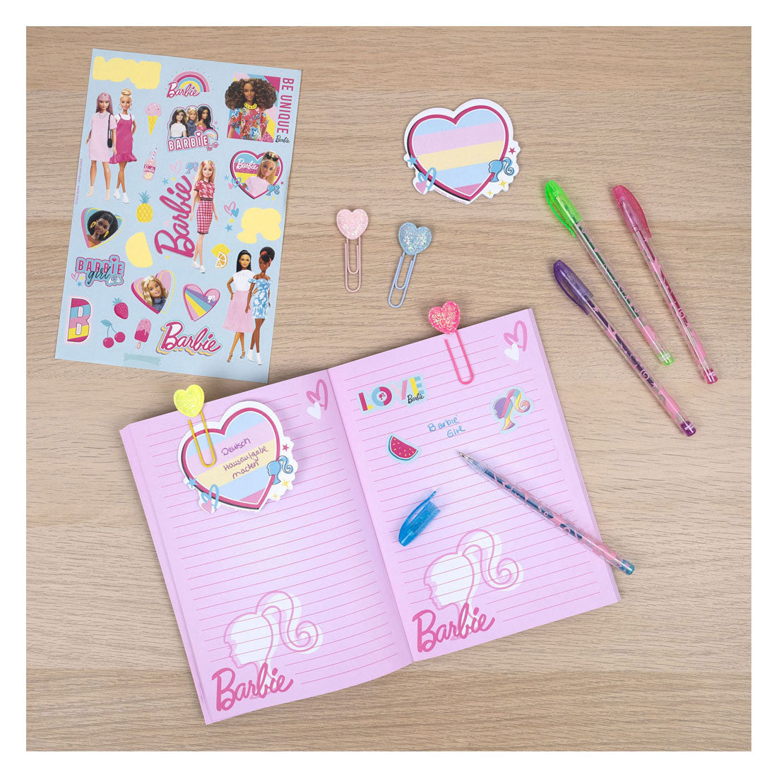 Undercover fashion dagboek barbie set