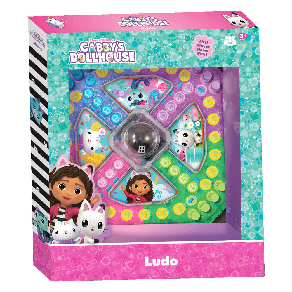 Gabby's poppenhuis ludo spel