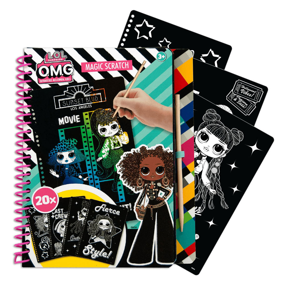 L.o.l. magic scratch set