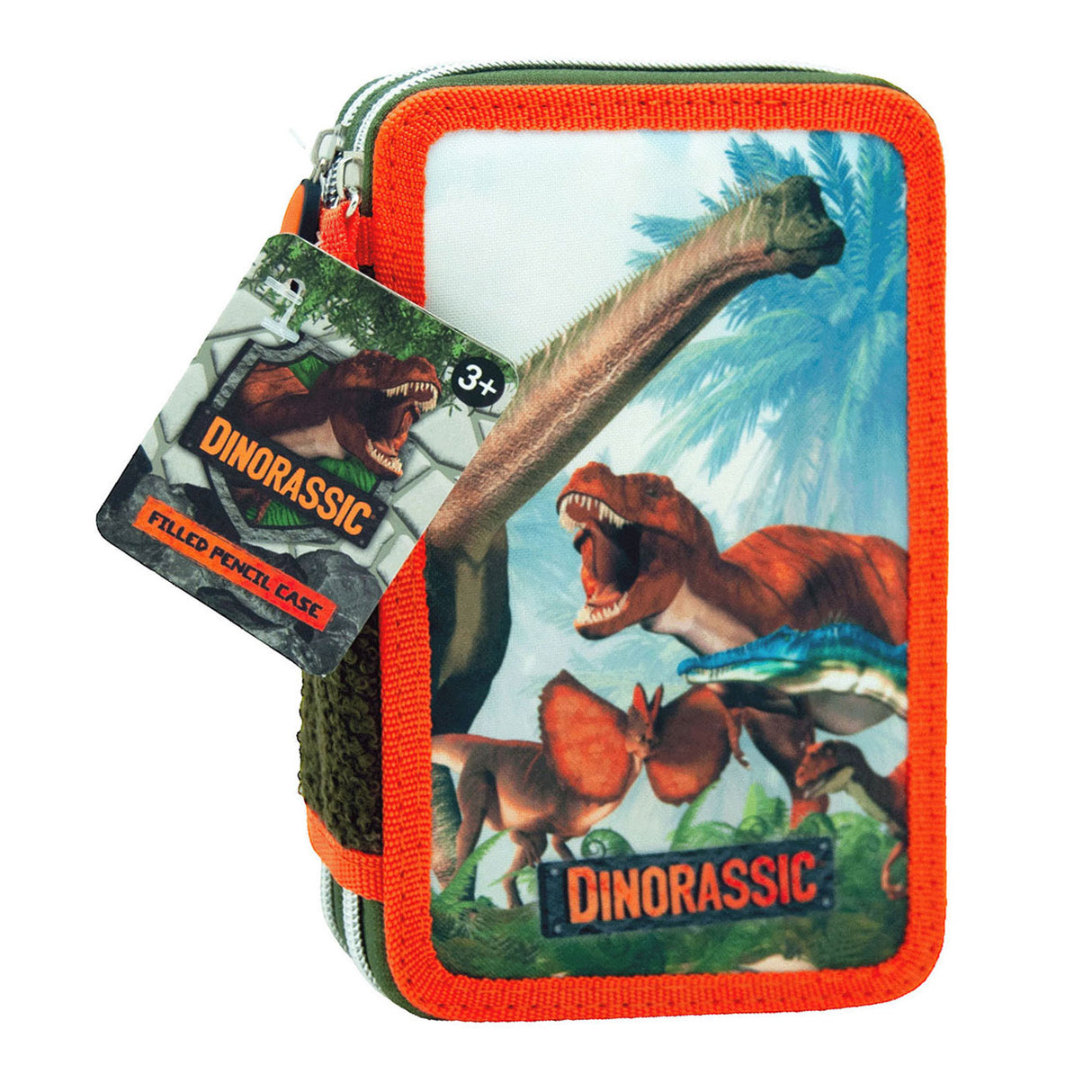 Dinorassic 2-vaks etui