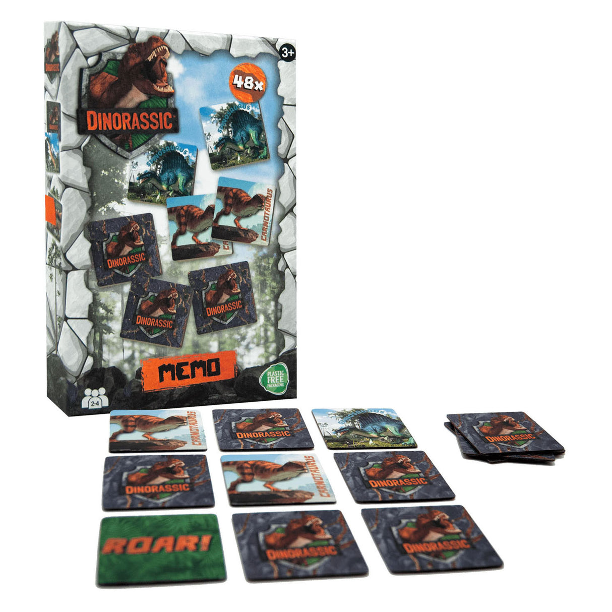 Dinorassic memo spel