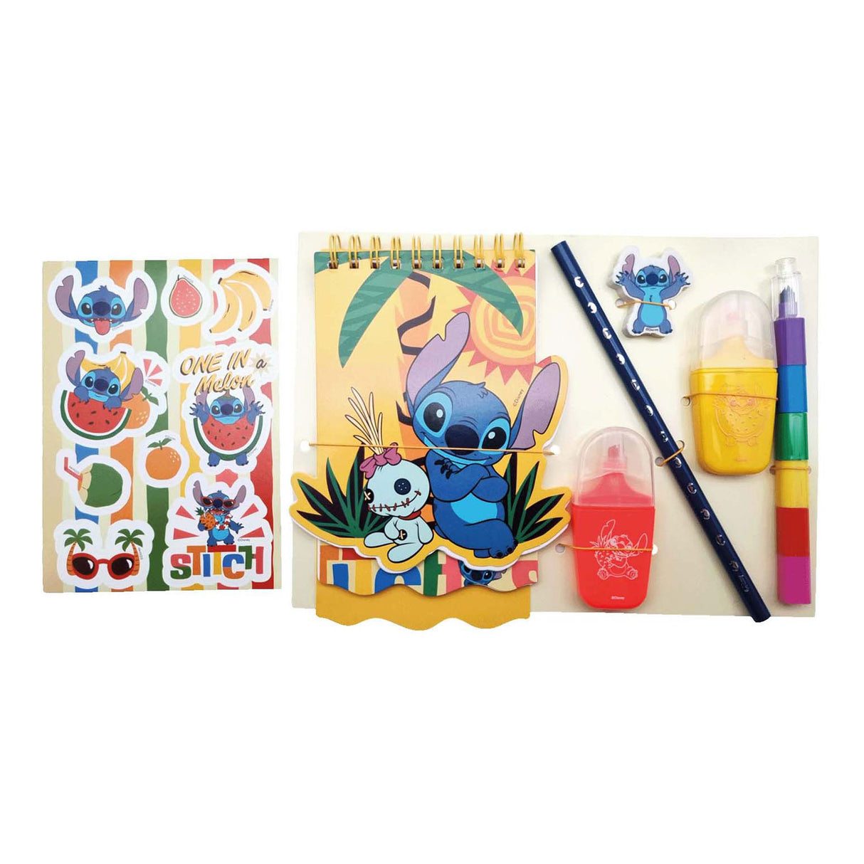 Stitch pluche etui gevuld