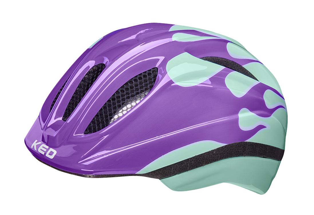 Ked fietshelm meggy ii trend s m (49-55cm) - flame lilac mint