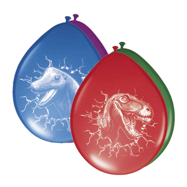Folat bv dino ballonnen, 6st.