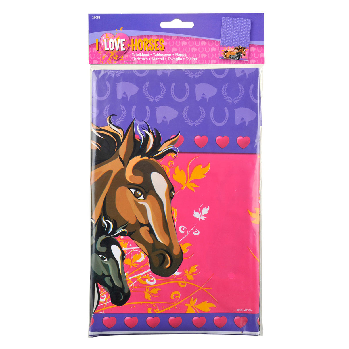Folat bv tafelkleed paarden