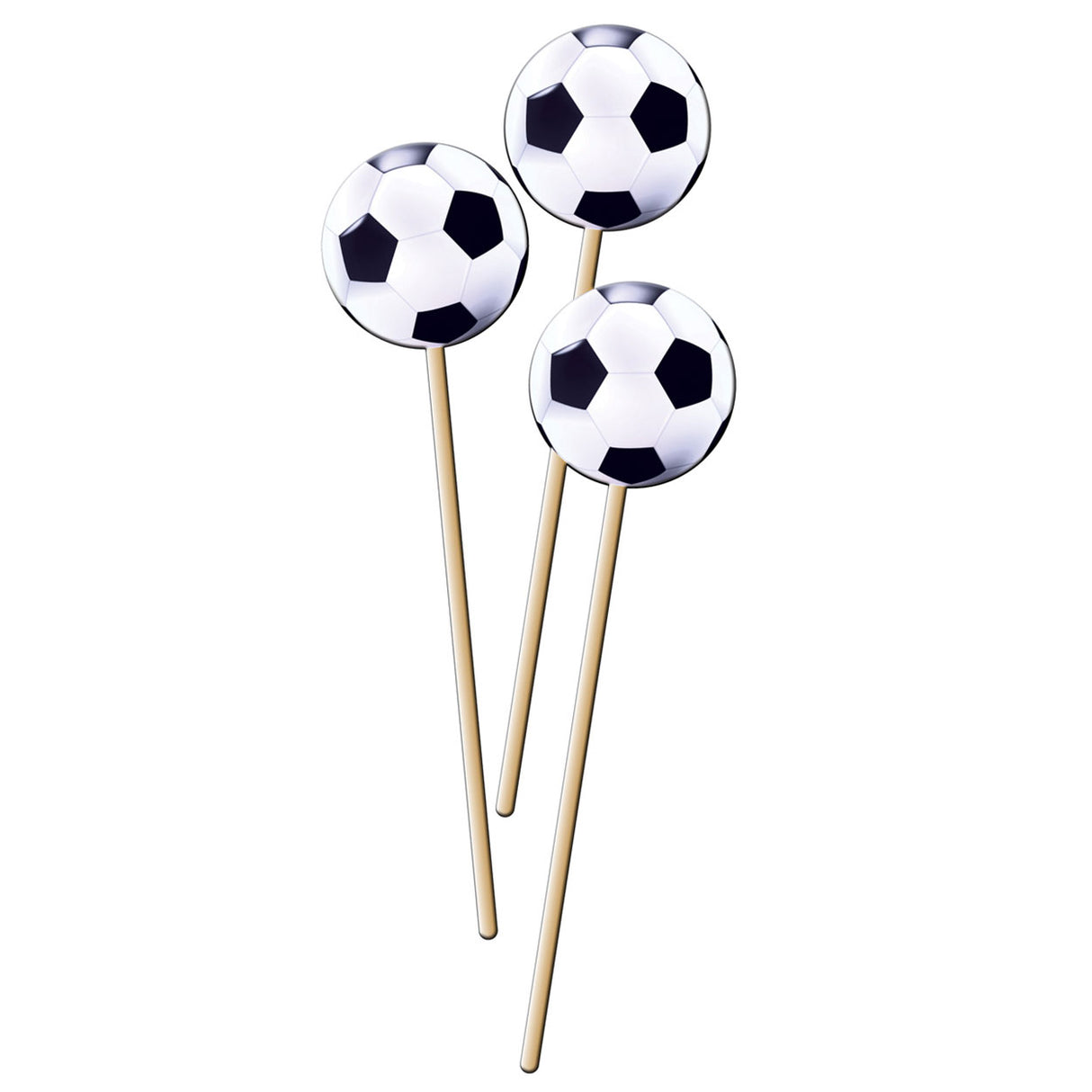 Folat bv voetbal prikkers, 8st.