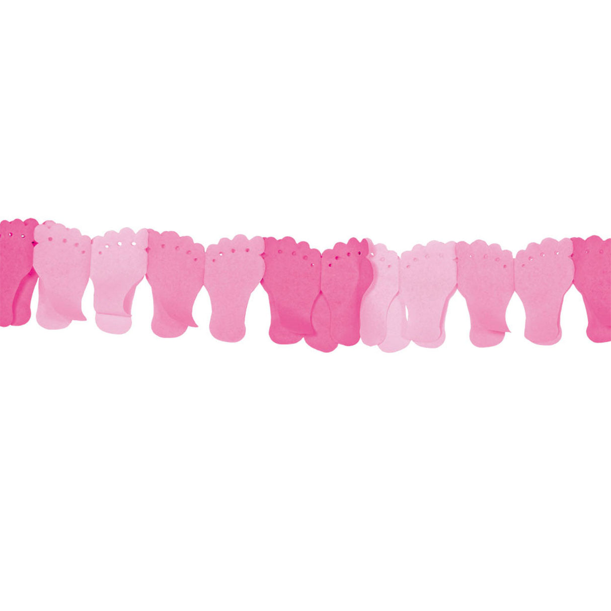 Folat bv papieren slinger - roze