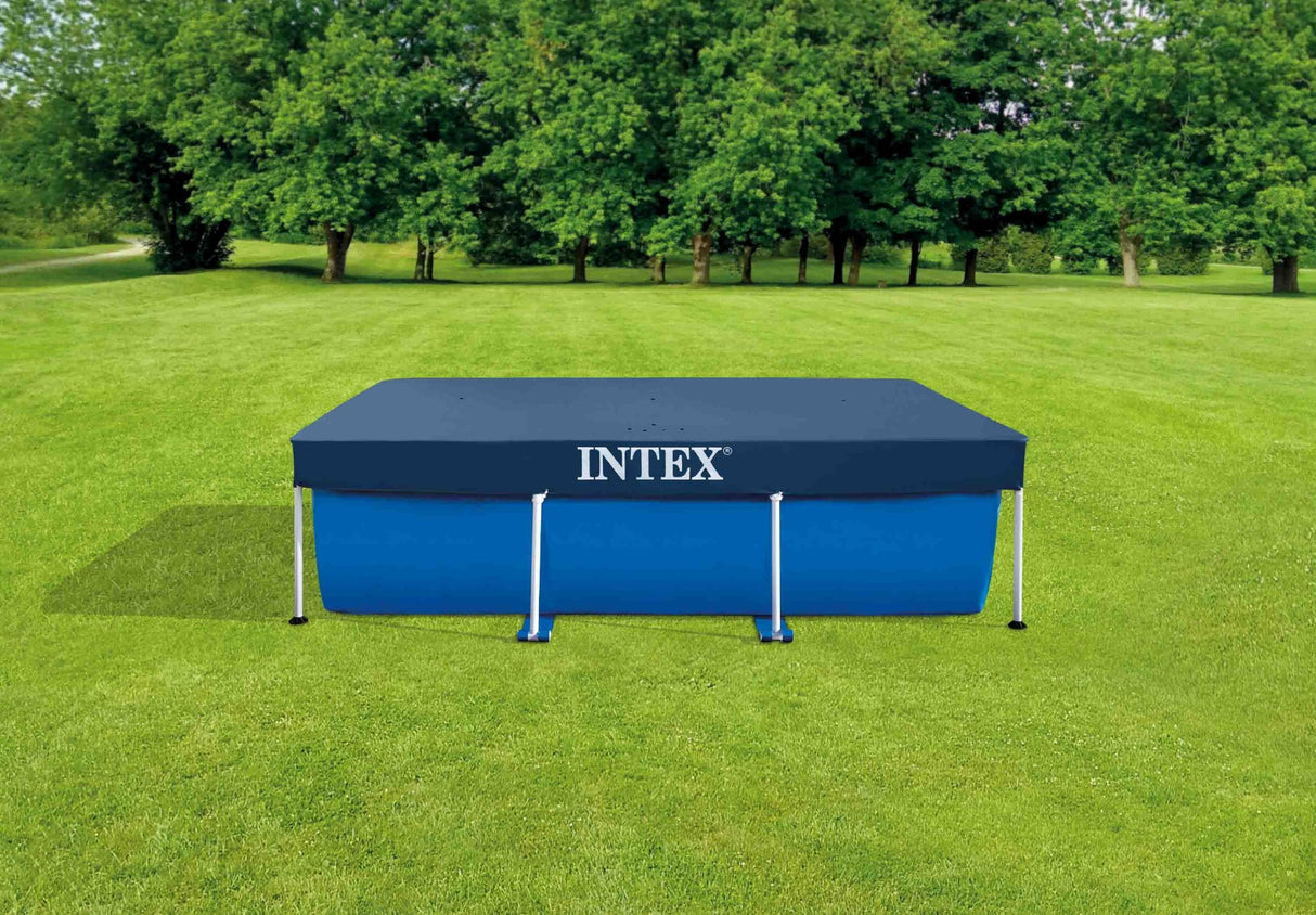 Intex 28036 krystal clear pool basics zwembadhoes 260x160 cm donkerblauw