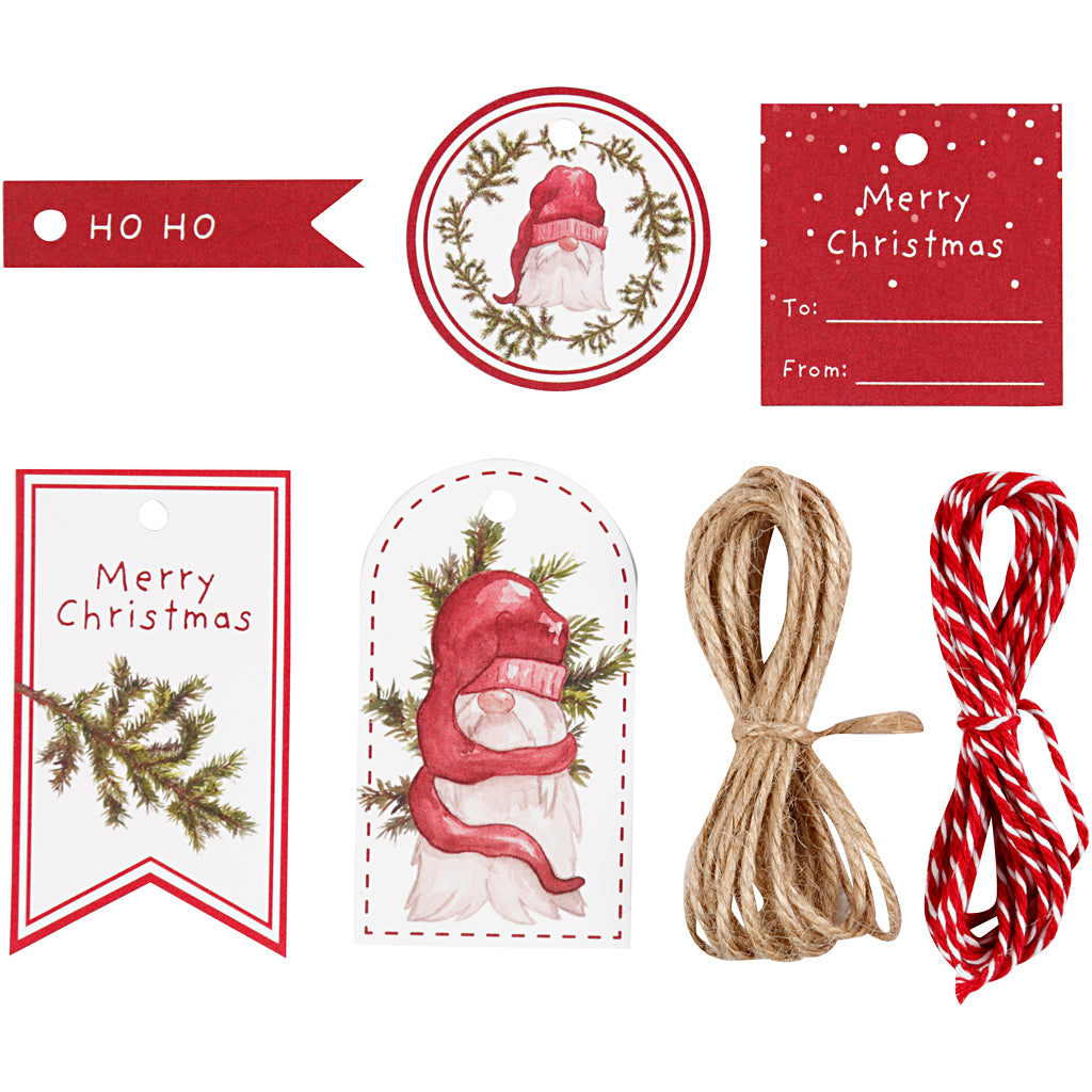 Creativ bedrijfscadeaulabels set, 250 gr, 1 set